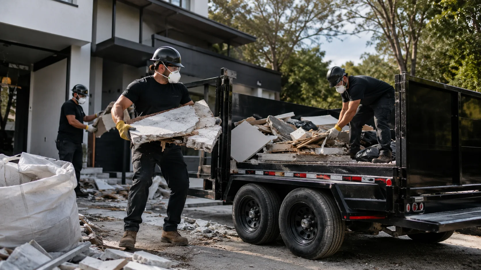 Construction waste removal